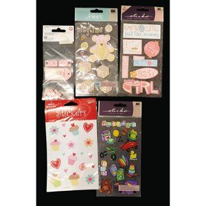 Baby & Toddler Themed Stickers Lot PB H